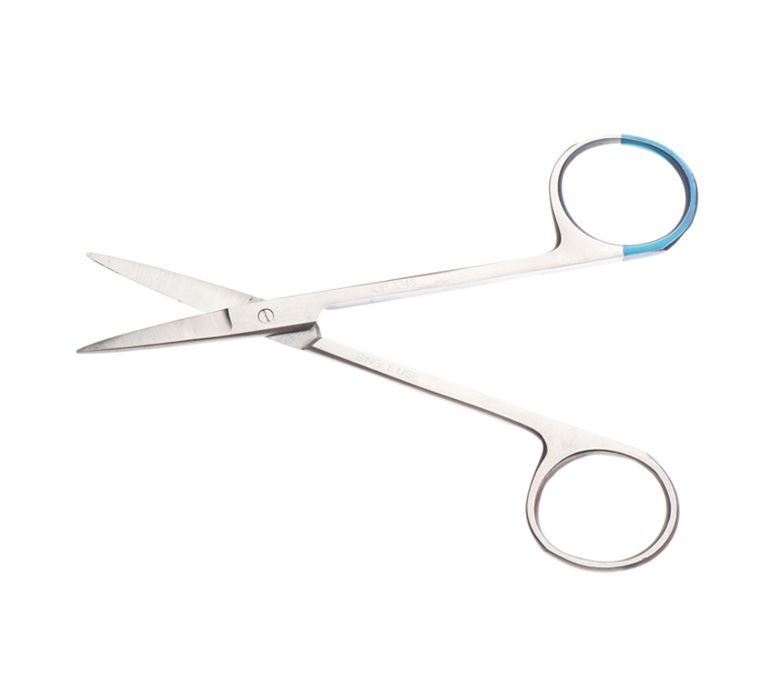 Multigate Iris Scissor STR 11.5cm Sterile Disp - Each