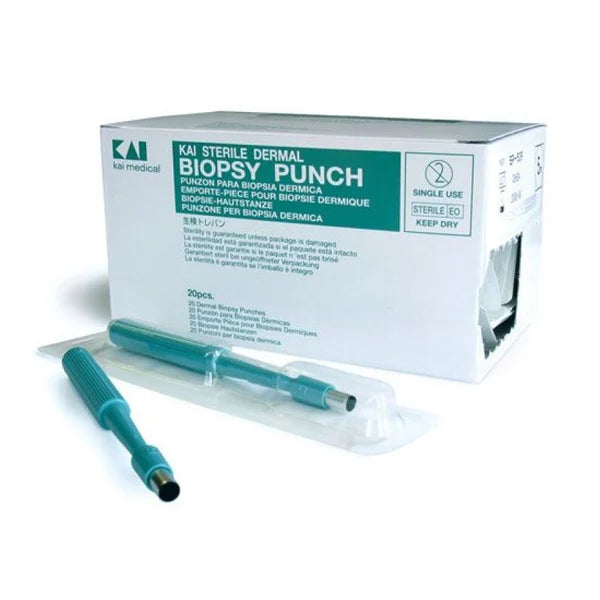 Kai Biopsy Punch 4mm Sterile Disp - Each