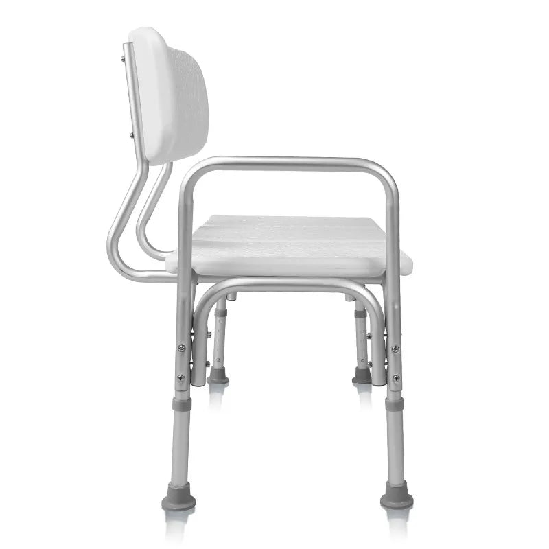 Aluminium  Shower Chair with Arms and Backrest