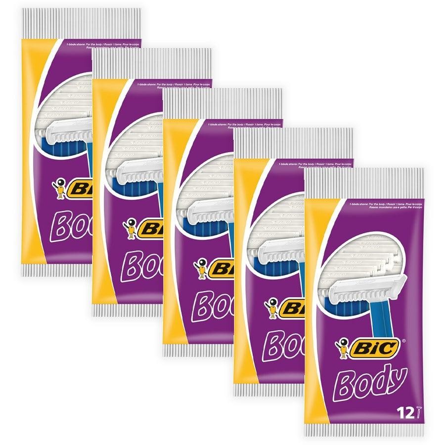 Bic Body Single Blade Safety Razor - Pkt 12