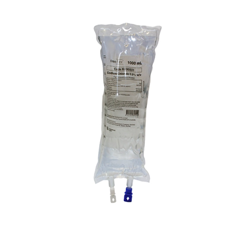 FK Sodium Chloride 0.9% Saline IV Bag 1000ml