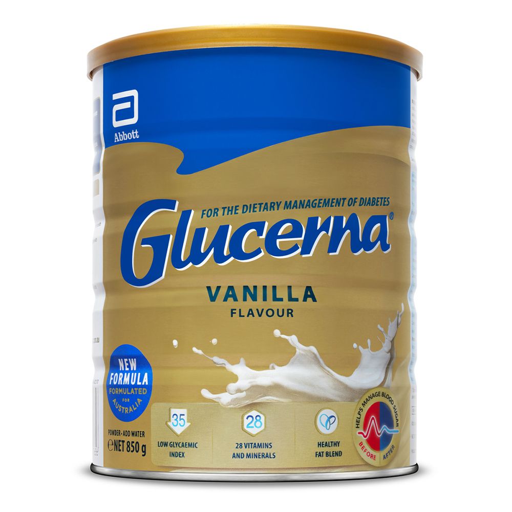 Glucerna Vanilla Powder 850g - EA