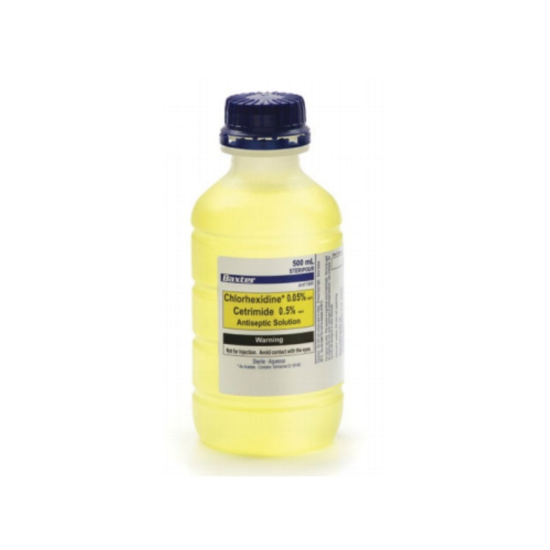 Chlorhexidine 0.05% & Cetrimide 0.5% 500ml - Each