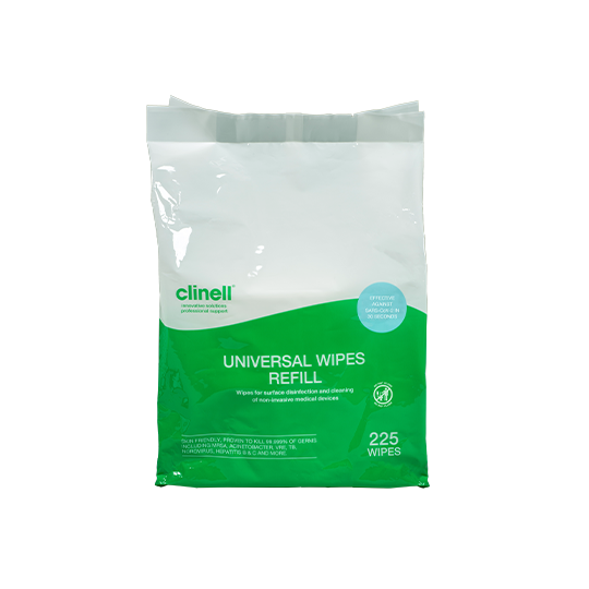 Clinell Universal Wipes Bucket Refill - Pkt 225