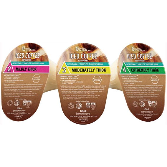Flavour Creations NC Iced Coffee 2 Mildly Thick 175ml Dysphagia RTD - Ctn 24