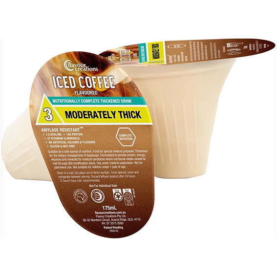 Flavour Creations NC Iced Coffee 3 Moderately Thick 175ml Dysphagia RTD - Ctn 24