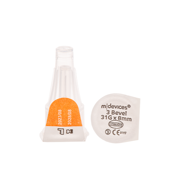 Multigate Insulin Pen Needle 3 Bevel 31G x 8mm - Box 100