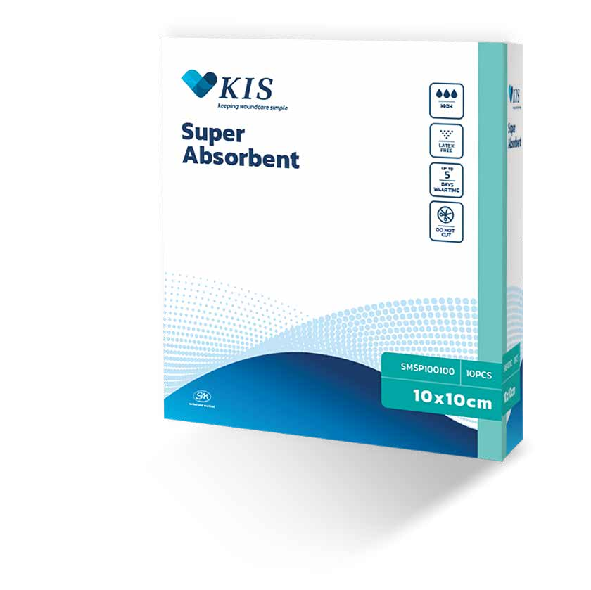 KIS Superabsorber 10x10cm - Box 10