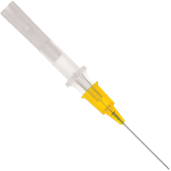 Optiva IV Catheter 24G x 19mm Yellow - Each