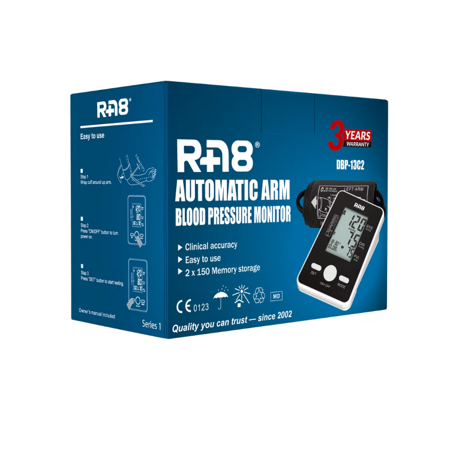 RA8 Blood Pressure Monitor - EA