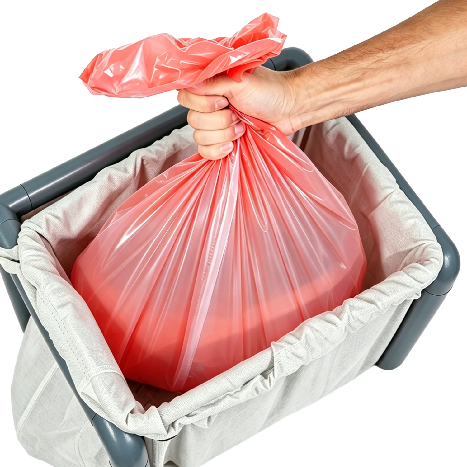 Medico Water Soluble Seam Laundry Bag Red - Ctn 200