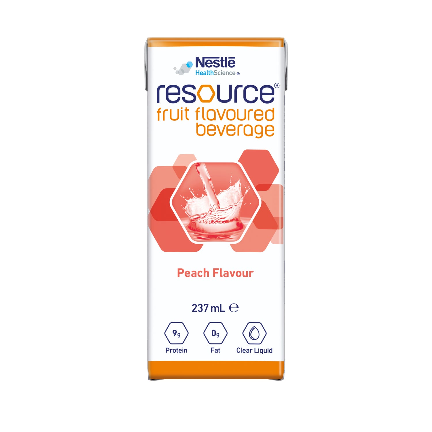 Resource Fruit Peach 237mL - Ctn 24