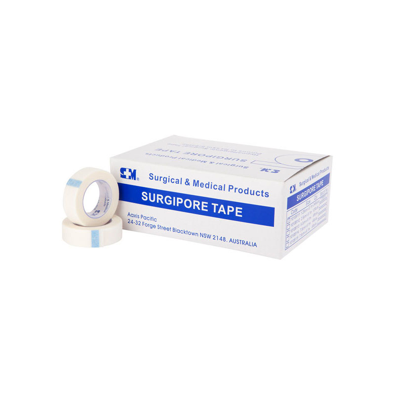 Surgipore Paper Tape 1.25cmx9.1m - Box 24