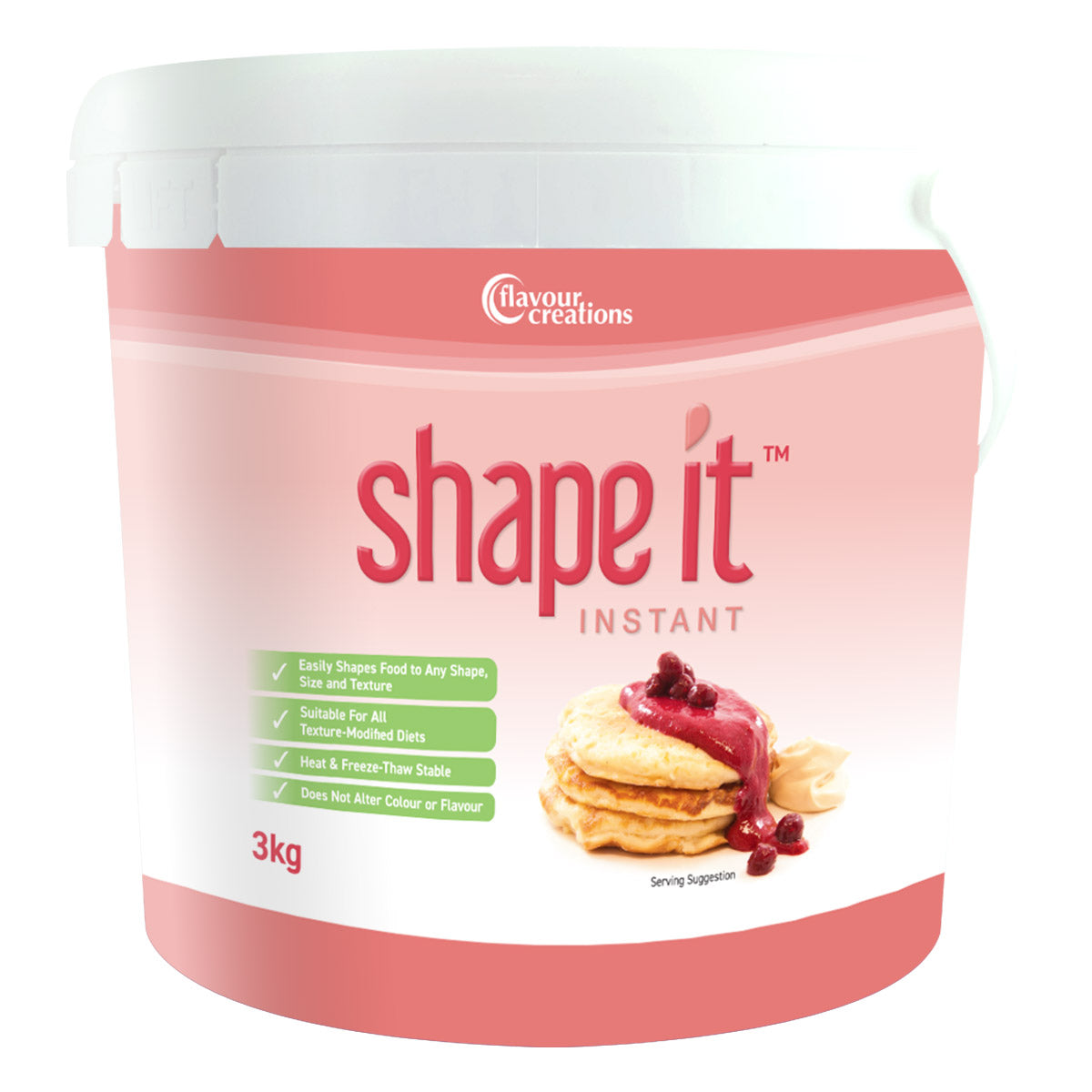 Flavour Creations Shape It 3 kg Pail