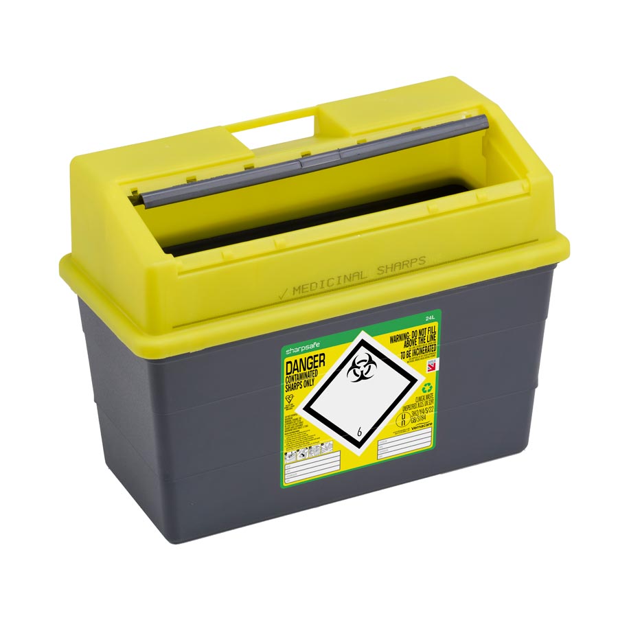 Sharpsafe 24L Sustainable Sharps Container