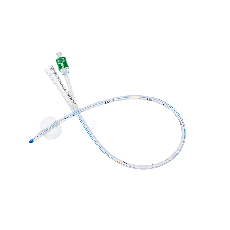 Silicone Foley Catheter 14Fr, 5-10mL, 45cm - Box 10