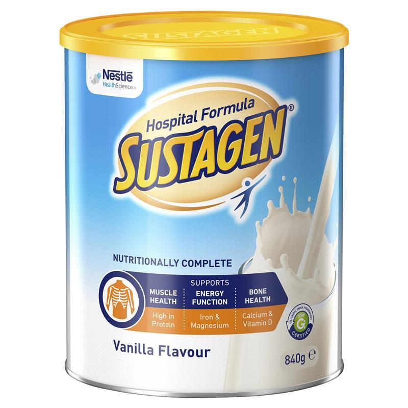 Sustagen Hospital Formula Vanilla 840g - Each