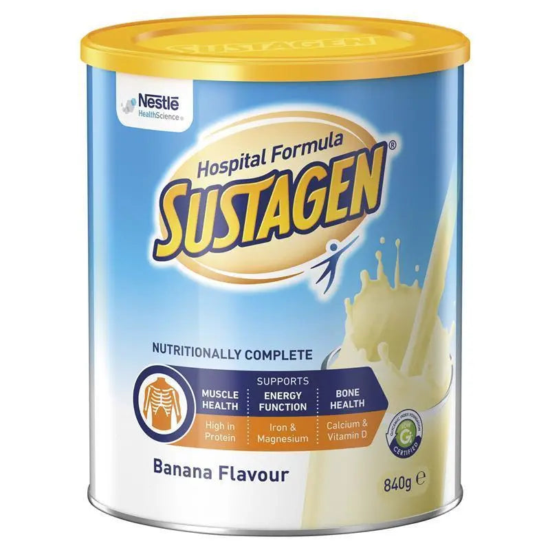 Sustagen Hospital Formula Banana 840g - Each
