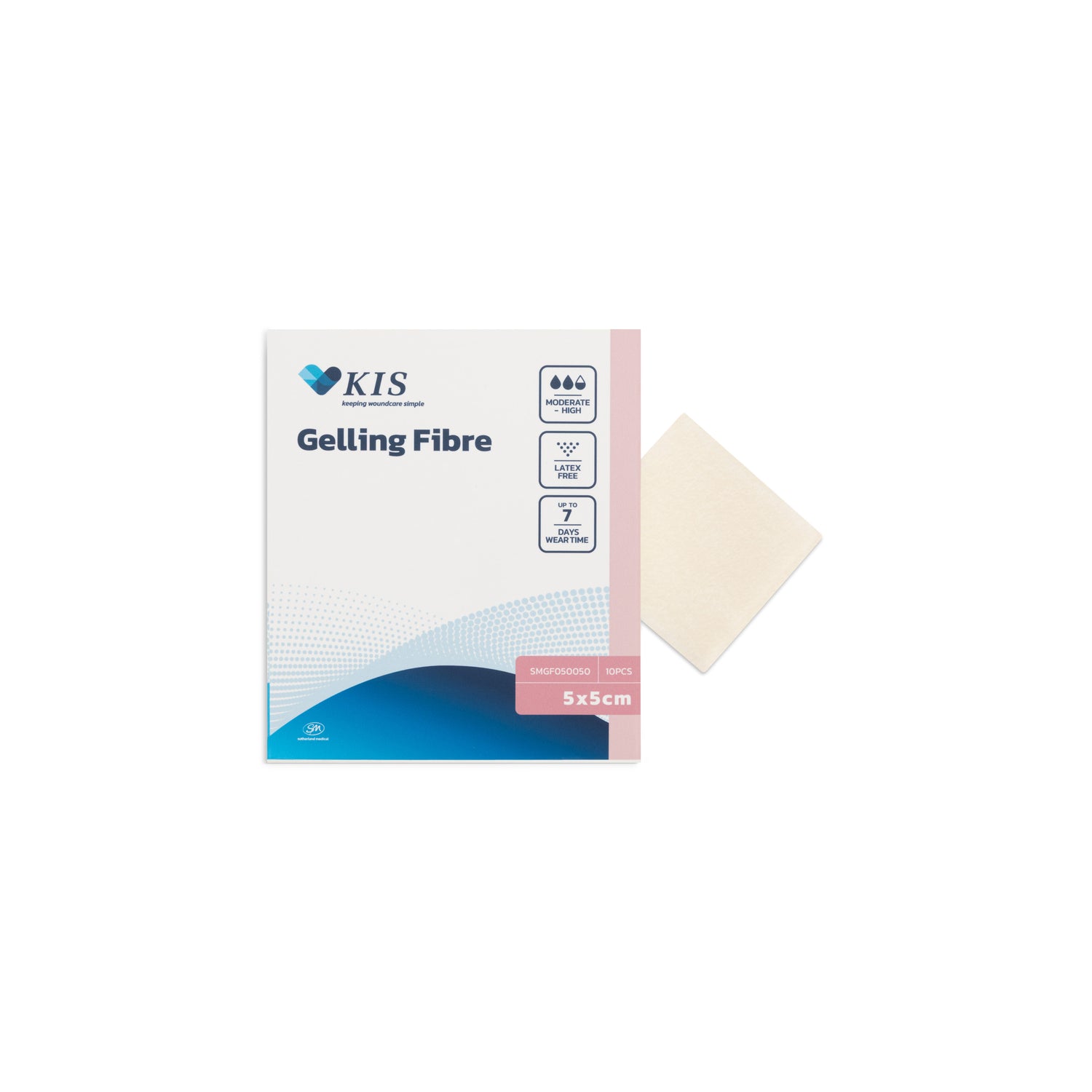 KIS Gelling Fibre 5cm x 5cm-Box 10