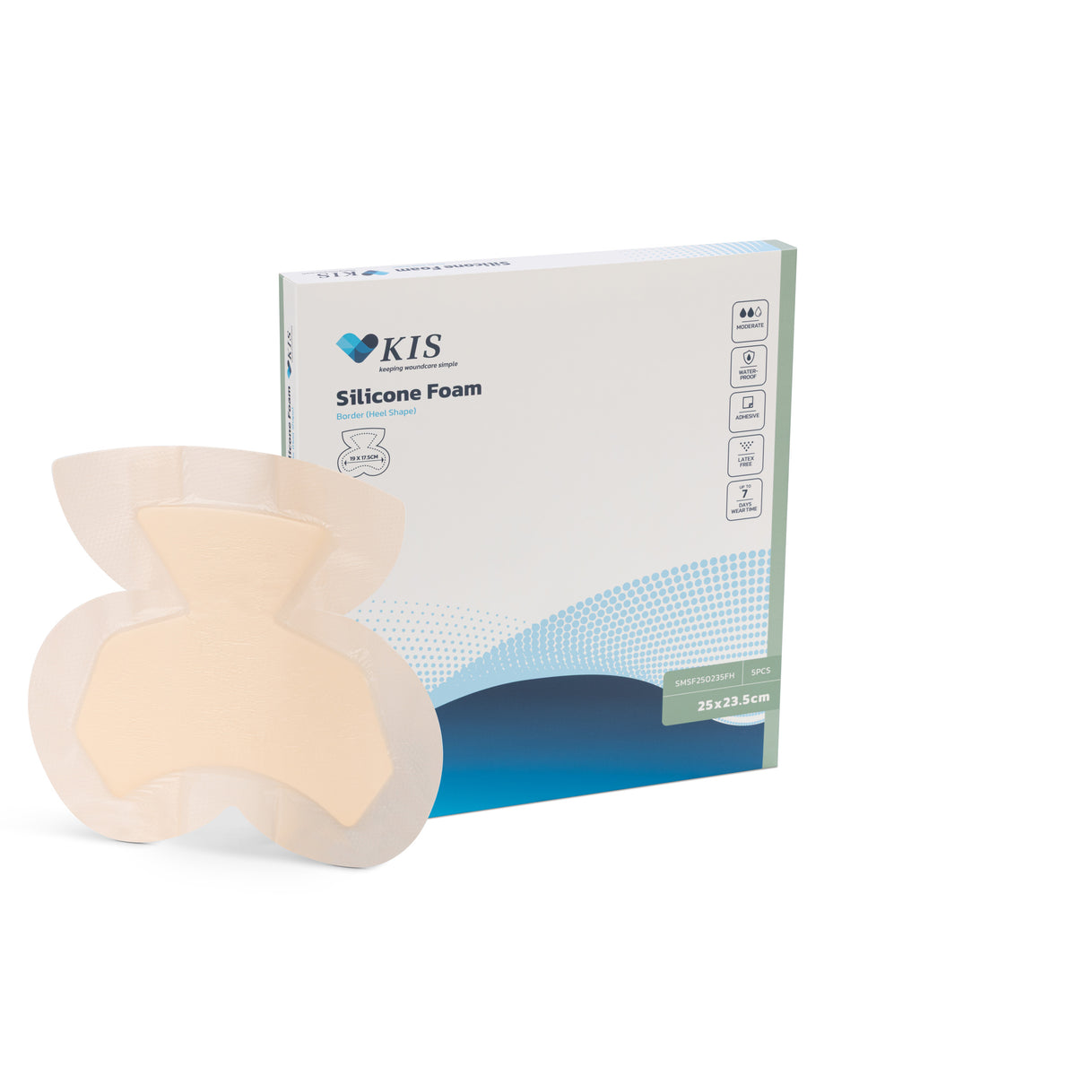 KIS Silicone Foam Heel 25x23.5cm - Box 5
