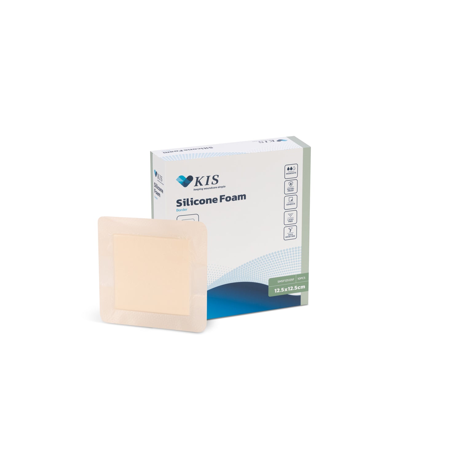 KIS Silicone Foam Border 12.5cm x 12.5cm-Box 10