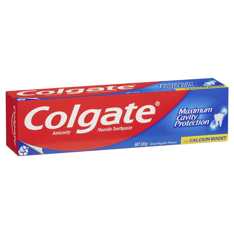 Colgate Regular Toothpaste 120g - Pkt 12