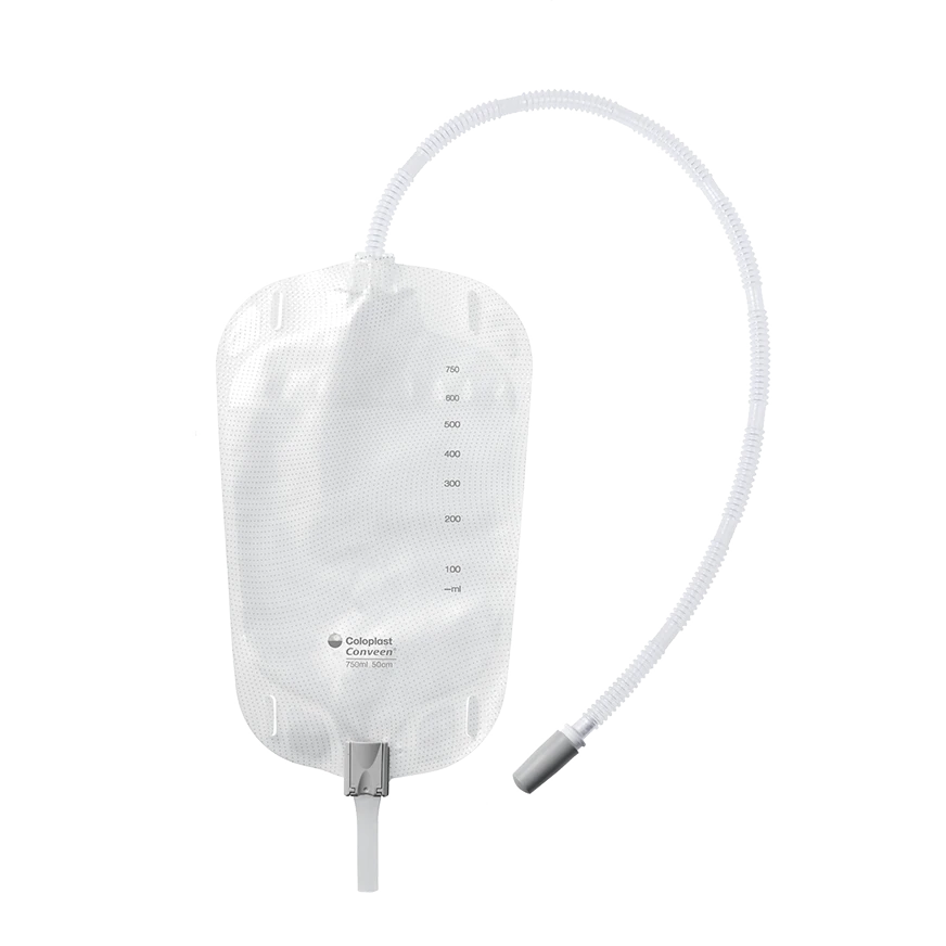 Conveen Security+ Leg Bags Sterile 50cm / 750ml - Box 10