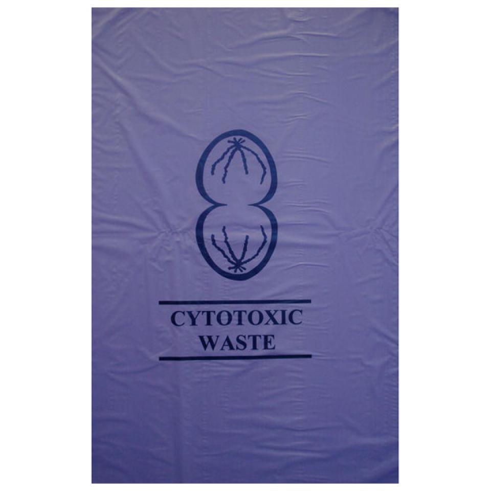 Purple Cytotoxic Waste Bag 60x84cm 65L - Ctn 200