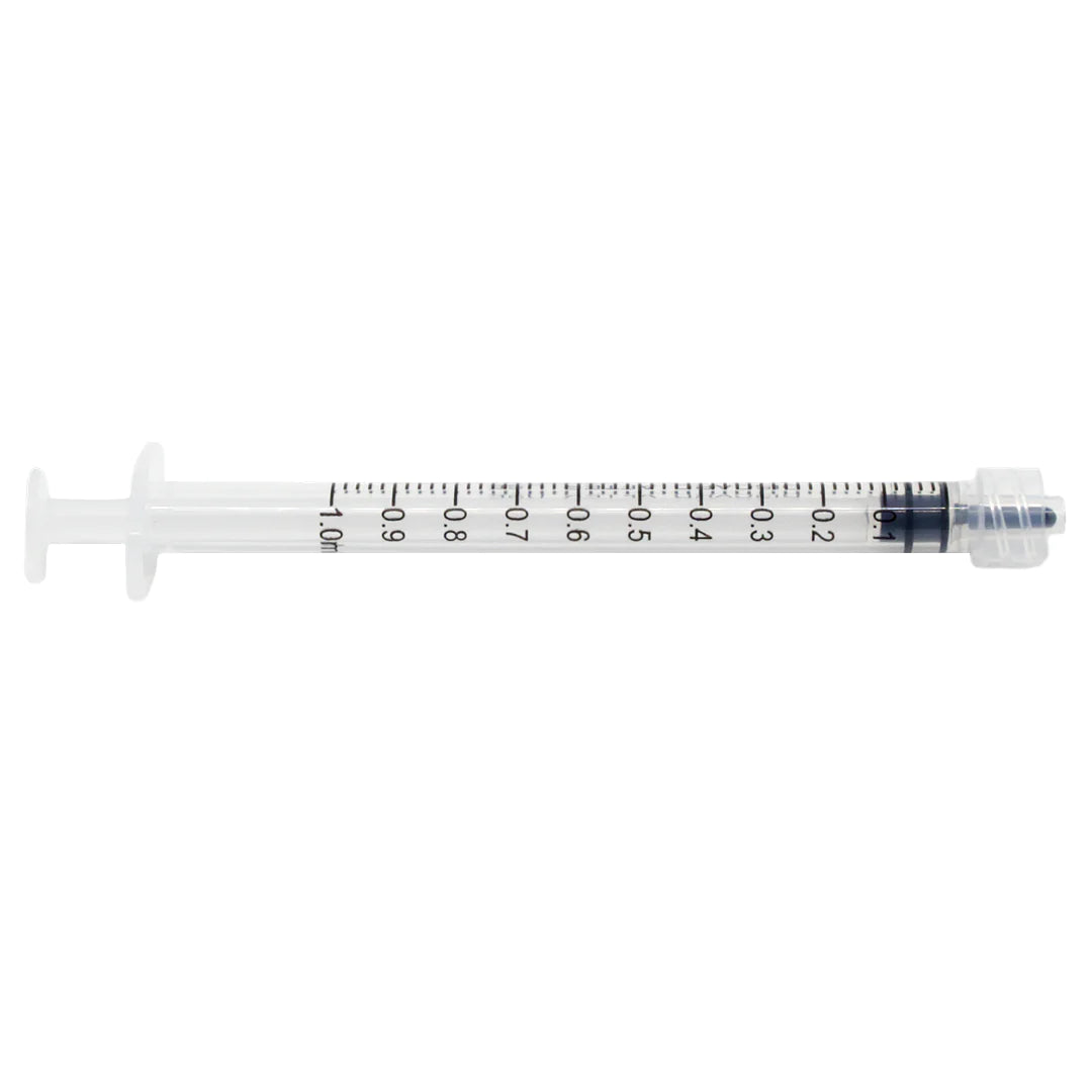 Multigate Syringe 1ml Luer Lock - Low Dead Space - Box 100