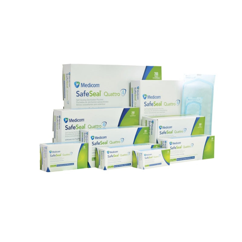 SafeSeal Quattro Pouch 70 x 229mm - Box 200