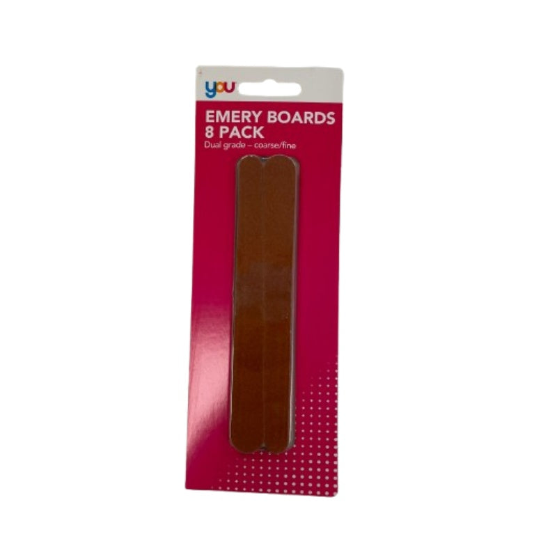 Emery Boards 110mm 8pcs - Box 6 (48pcs)