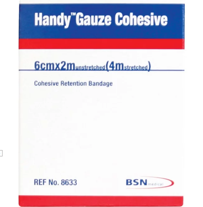 Handygauze Cohesive Bandage 6cmx2m