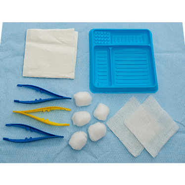 Multigate Basic Dressing Pack with Gauze Swabs and Cotton Balls - Pkt 20