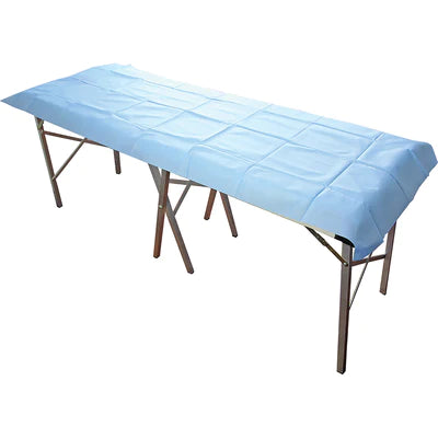 RediCare Flat Modesty Sheet 100cm x 70cm Light Blue - Box 200