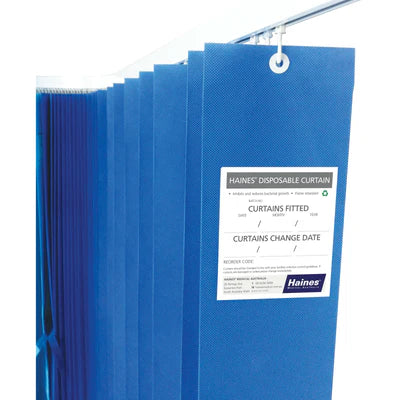 MediCurtain 4.5m x 2m Summer Blue - Ctn of 8