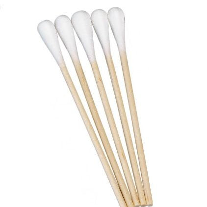 Cotton Tip Single Ended 7.5cm Non-Sterile - Pkt 100