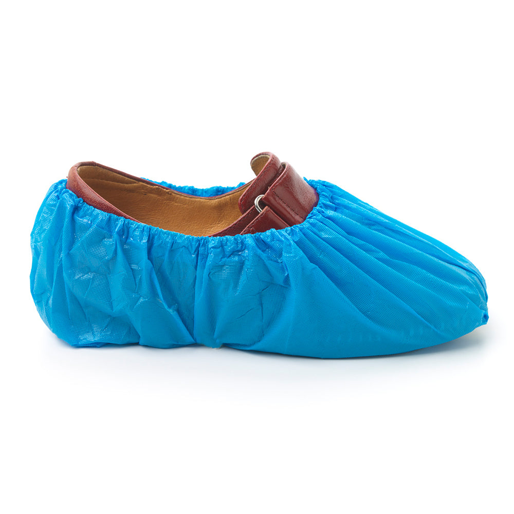 Disposable Shoe/Boot Covers (CPE Blue) - Ctn 2000