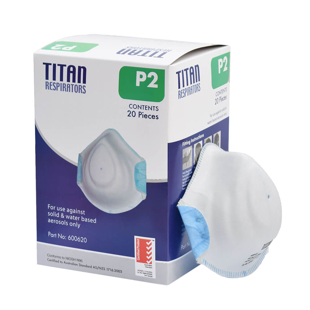 TITAN P2/N95 moulded respirator - Box 20